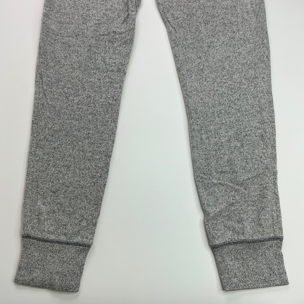 SO Gray Jogger Sweatpants Women Large Heathered Soft Knit Lounge Pants - Picture 14 of 15